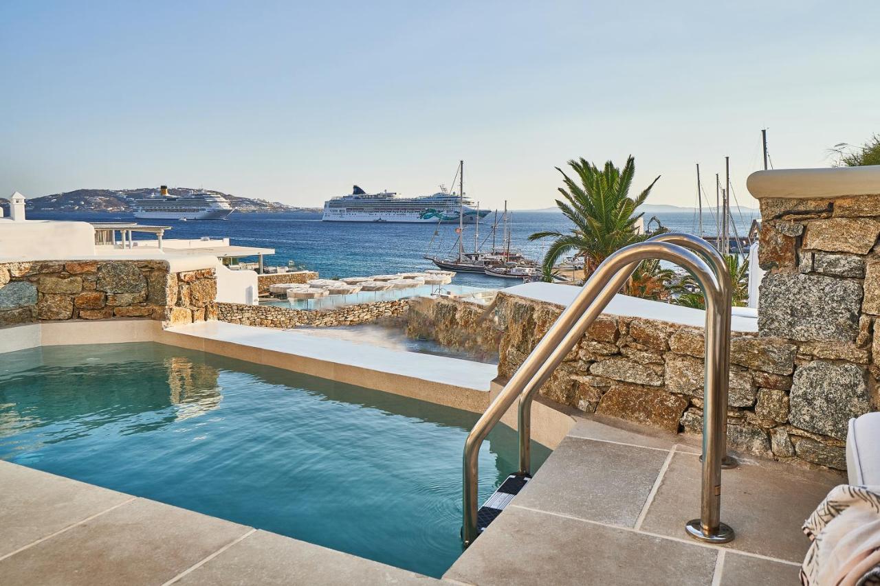Aqua Mykonos Suites - Adults Only トゥルロス エクステリア 写真