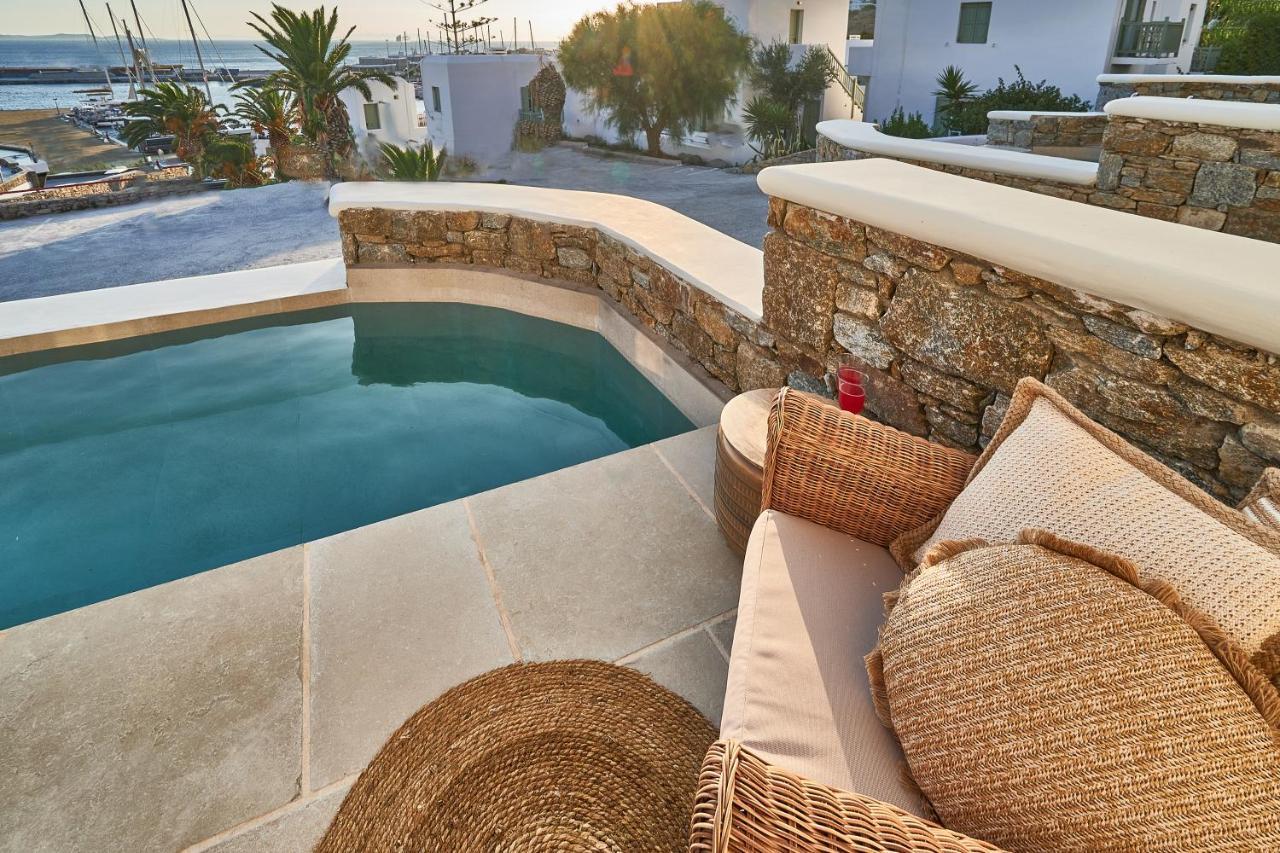 Aqua Mykonos Suites - Adults Only トゥルロス エクステリア 写真