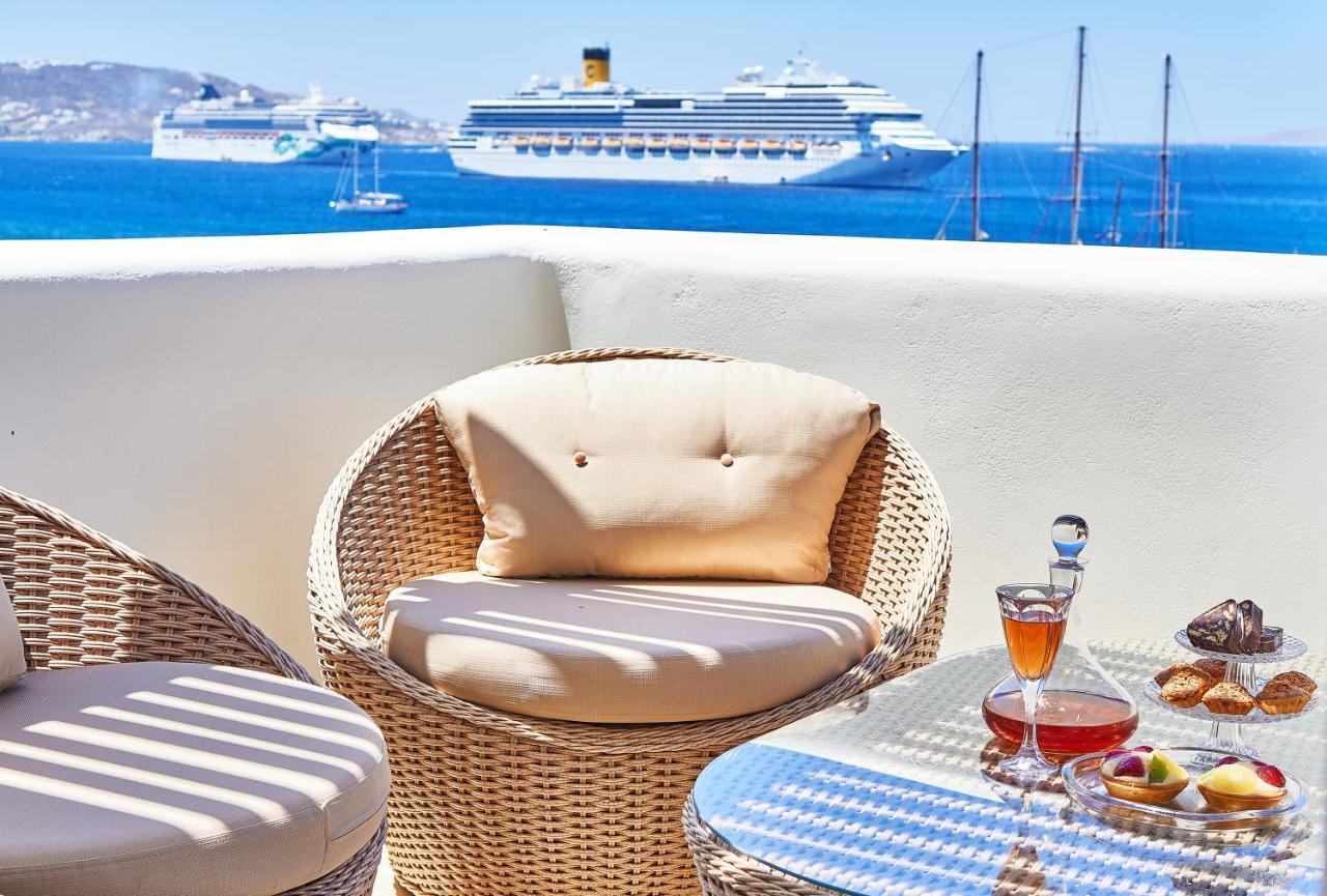 Aqua Mykonos Suites - Adults Only トゥルロス エクステリア 写真