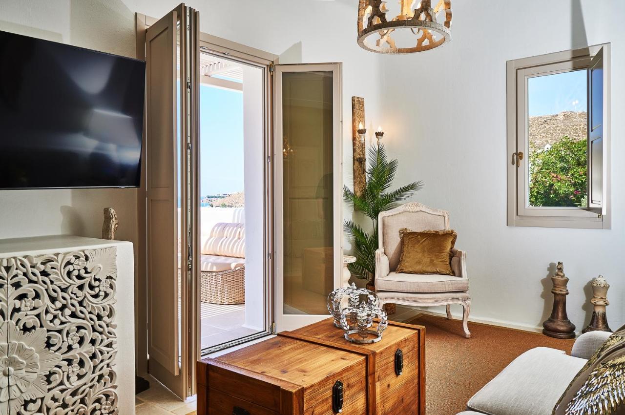 Aqua Mykonos Suites - Adults Only トゥルロス エクステリア 写真