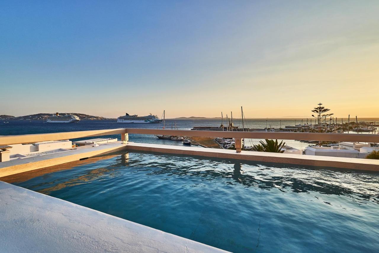 Aqua Mykonos Suites - Adults Only トゥルロス エクステリア 写真