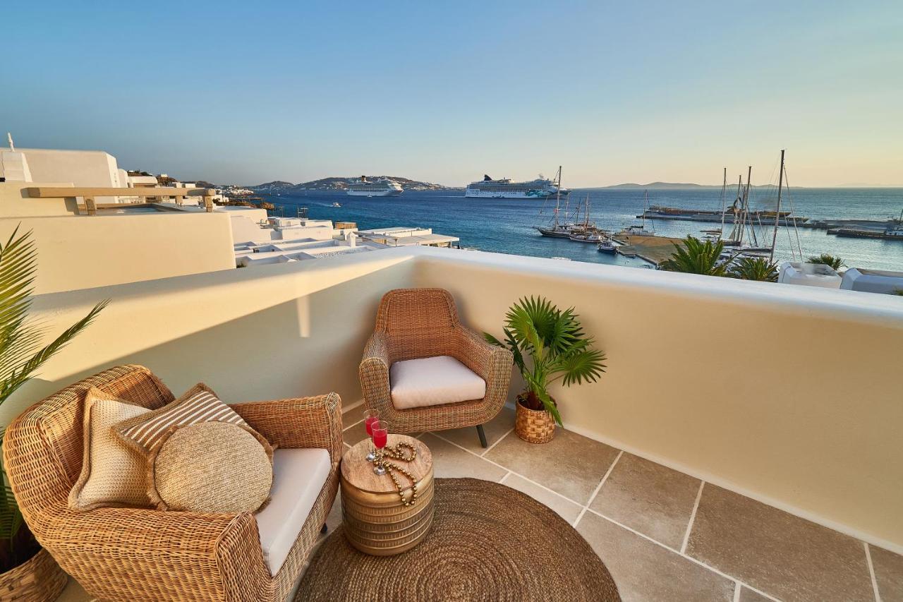 Aqua Mykonos Suites - Adults Only トゥルロス エクステリア 写真