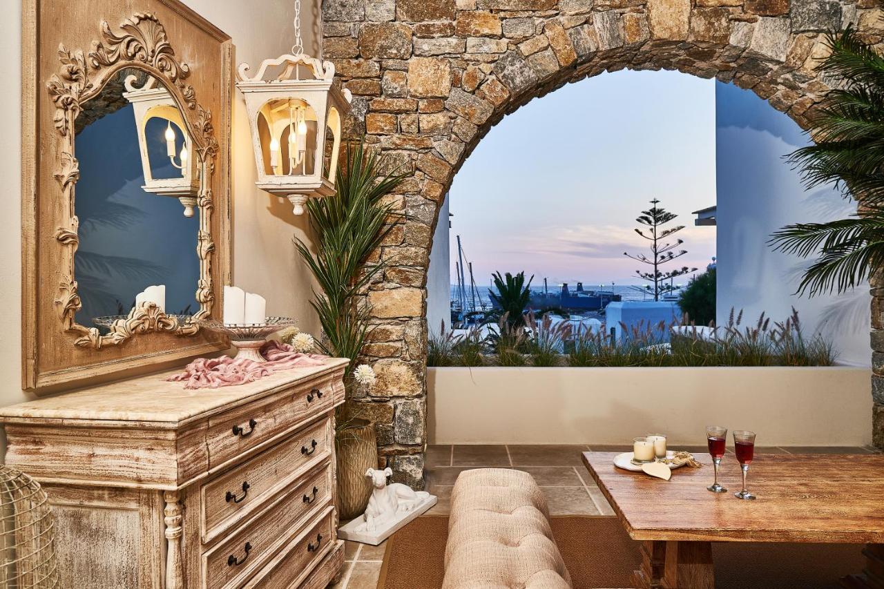 Aqua Mykonos Suites - Adults Only トゥルロス エクステリア 写真