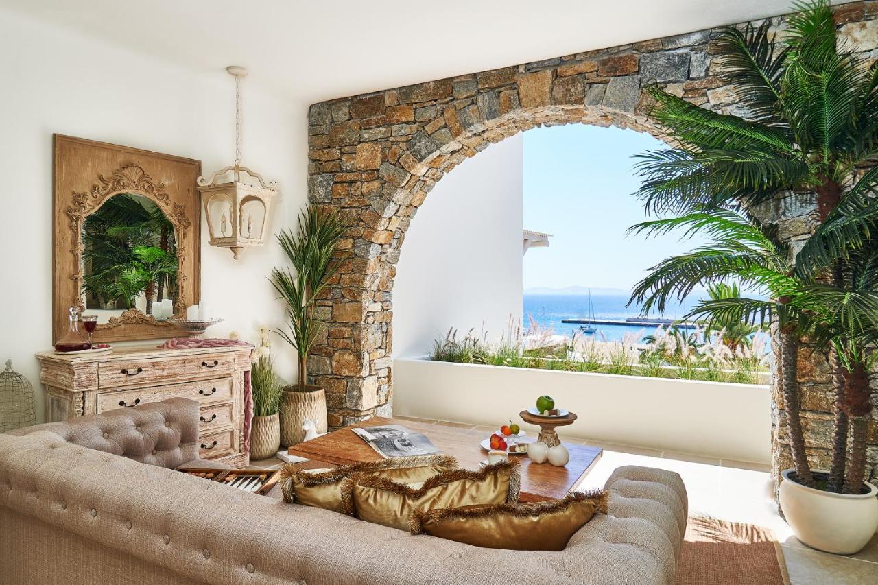Aqua Mykonos Suites - Adults Only トゥルロス エクステリア 写真